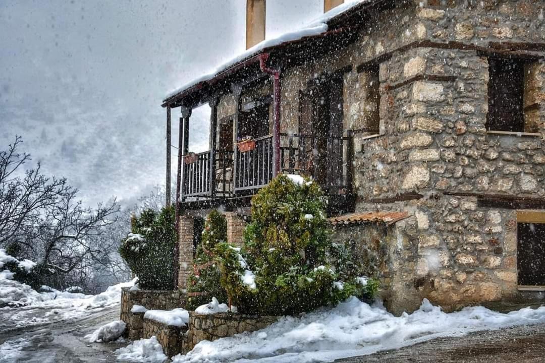 Paliokastro Guesthouse Kato Sinikia Trikalon المظهر الخارجي الصورة